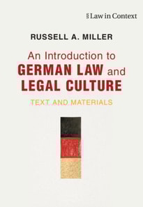 Introduction to German Law and Legal Culture