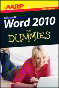 AARP Word 2010 For Dummies