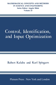 Control, Identification, and Input Optimization