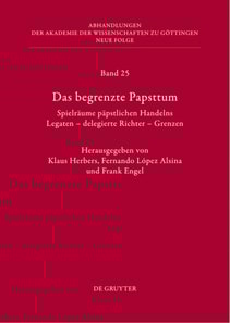 Das begrenzte Papsttum