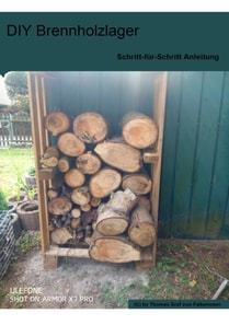 DIY Brennholzlager
