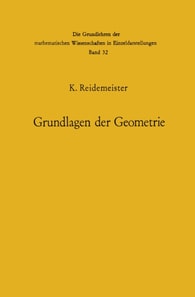 Vorlesungen über Grundlagen der Geometrie
