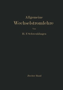 Allgemeine Wechselstromlehre