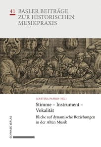 Stimme – Instrument – Vokalität