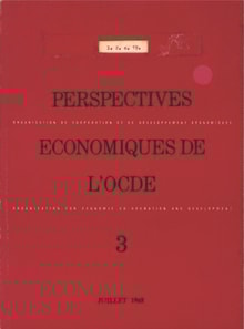 Perspectives economiques de l'OCDE, Volume 1968 Numero 1