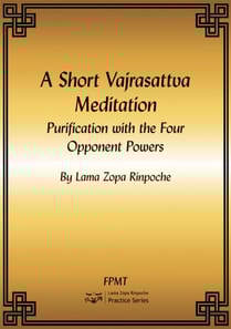 Short Vajrasattva Meditation: Purification with the Four Opponent Powers eBook