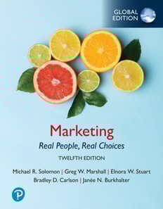 Marketing: Real People, Real Choices, Global Edition