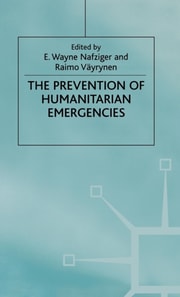 Prevention of Humanitarian Emergencies