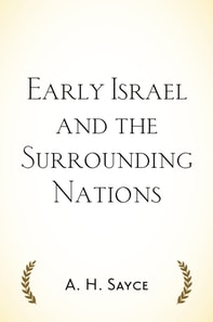 Early Israel and the Surrounding Nations