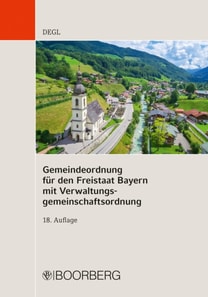 Gemeindeordnung fur den Freistaat Bayern  mit Verwaltungsgemeinschaftsordnung