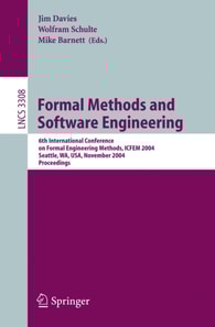 Formal Methods and Software Engineering