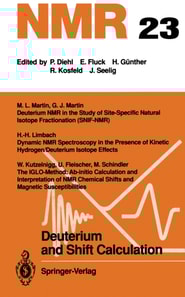 Deuterium and Shift Calculation