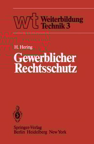 Gewerblicher Rechtsschutz