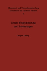 Lineare Programmierung und Erweiterungen