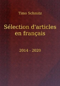 Selection d'articles en francais, 2014-2020