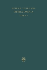 Opera omnia, Tomus IV. Schriften zur Naturwissenschaft / Briefe