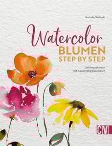 Watercolor Blumen Step by Step