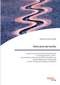 Nicht ohne die Familie. Junge Erwachsene mit Werkstattempfehlung am Übergang Schule – Beruf – Eine qualitative Studie zur beruflichen Qualifizierung auf dem Allgemeinen Arbeitsmarkt mit dem Persönlichen Budget gemäß SGB IX
