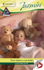 Tres niños y un bebé