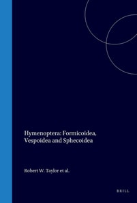 Hymenoptera: Formicoidea, Vespoidea and Sphecoidea