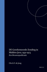 Gereformeerde zending in Midden-Java 1931-1975