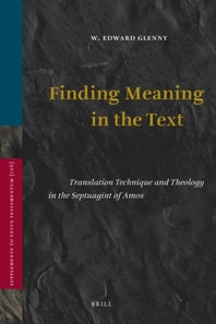 Finding Meaning in the Text