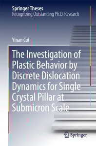 Investigation of Plastic Behavior by Discrete Dislocation Dynamics for Single Crystal Pillar at Submicron Scale