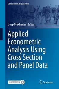 Applied Econometric Analysis Using Cross Section and Panel Data