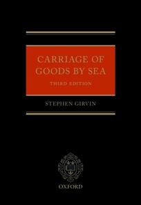Carriage of Goods by Sea