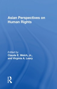 Asian Perspectives On Human Rights