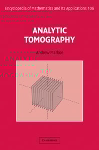 Analytic Tomography