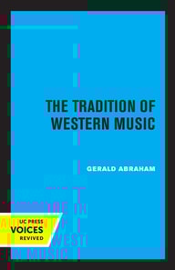 Tradition of Western Music