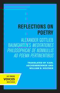 Reflections on Poetry