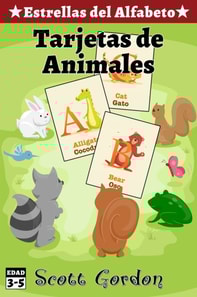 Estrellas del Alfabeto: Tarjetas de Animales
