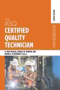 ASQ Certified Quality Technician Handbook