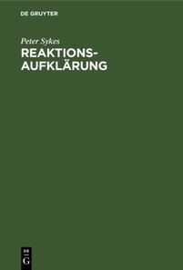 Reaktionsaufklarung