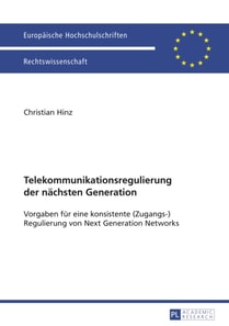 Telekommunikationsregulierung der naechsten Generation