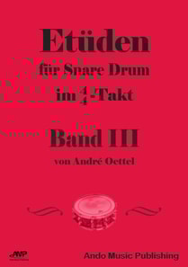 Etüden für Snare Drum im 4/4-Takt - Band 3