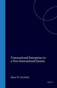 Transnational Enterprises in a New International System