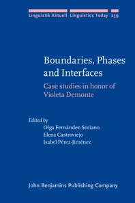 Boundaries, Phases and Interfaces
