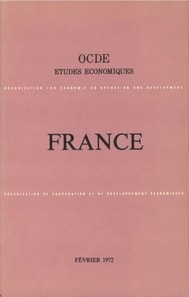 Etudes economiques de l'OCDE : France 1972