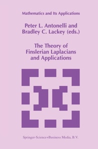 Theory of Finslerian Laplacians and Applications