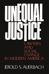 Unequal Justice