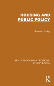 Housing and Public Policy