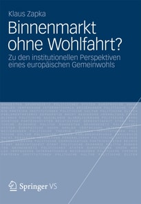 Binnenmarkt ohne Wohlfahrt?