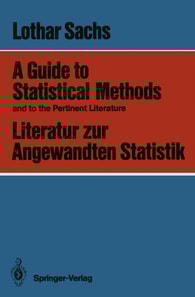 Guide to Statistical Methods and to the Pertinent Literature / Literatur zur Angewandten Statistik