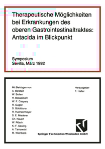 Therapeutische Möglichkeiten bei Erkrankungen des oberen Gastrointestinaltraktes: Antacida im Blickpunkt