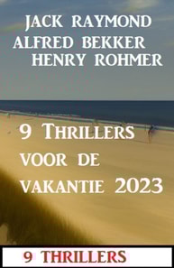 9 Thrillers voor de vakantie 2023