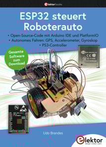 ESP32 steuert Roboterfahrzeug