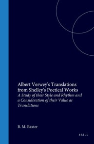 Albert Verwey's Translations from Shelley's Poetical Works